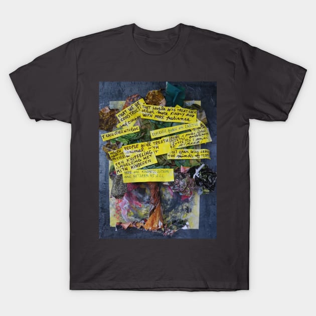 The wish tree T-Shirt by walter festuccia